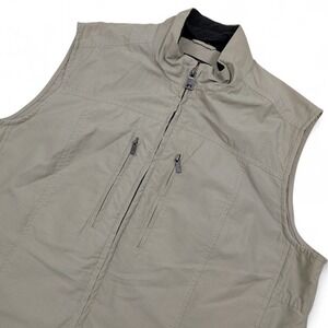 SCOTTeVEST The 101 Vest Women's XL Beige Lightweight Travel Utility Pockets